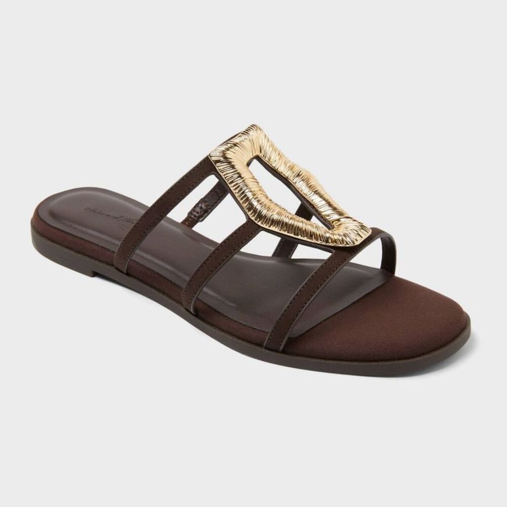 Women’s Willow Heels with Memory Foam Insole - Universal Thread Chocolate 11